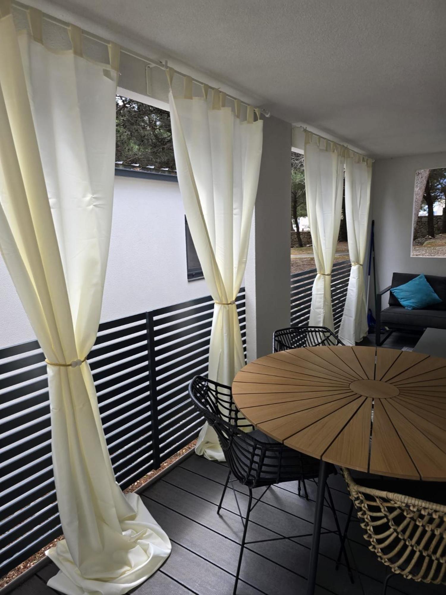 Luxury Mobile Home Pretty Green - Premium - Oaza Mira Resort -50 M From The Beach Drage Eksteriør billede